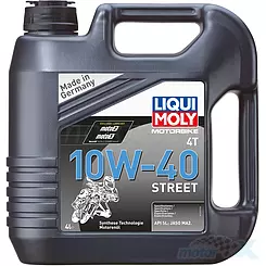 Olej silnikowy Liqui Moly Street 1243 półsyntetyczny 4T 10W40 4L
