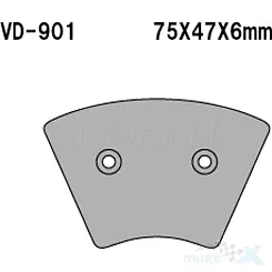 Klocki hamulcowe Vesrah Organic VD-901